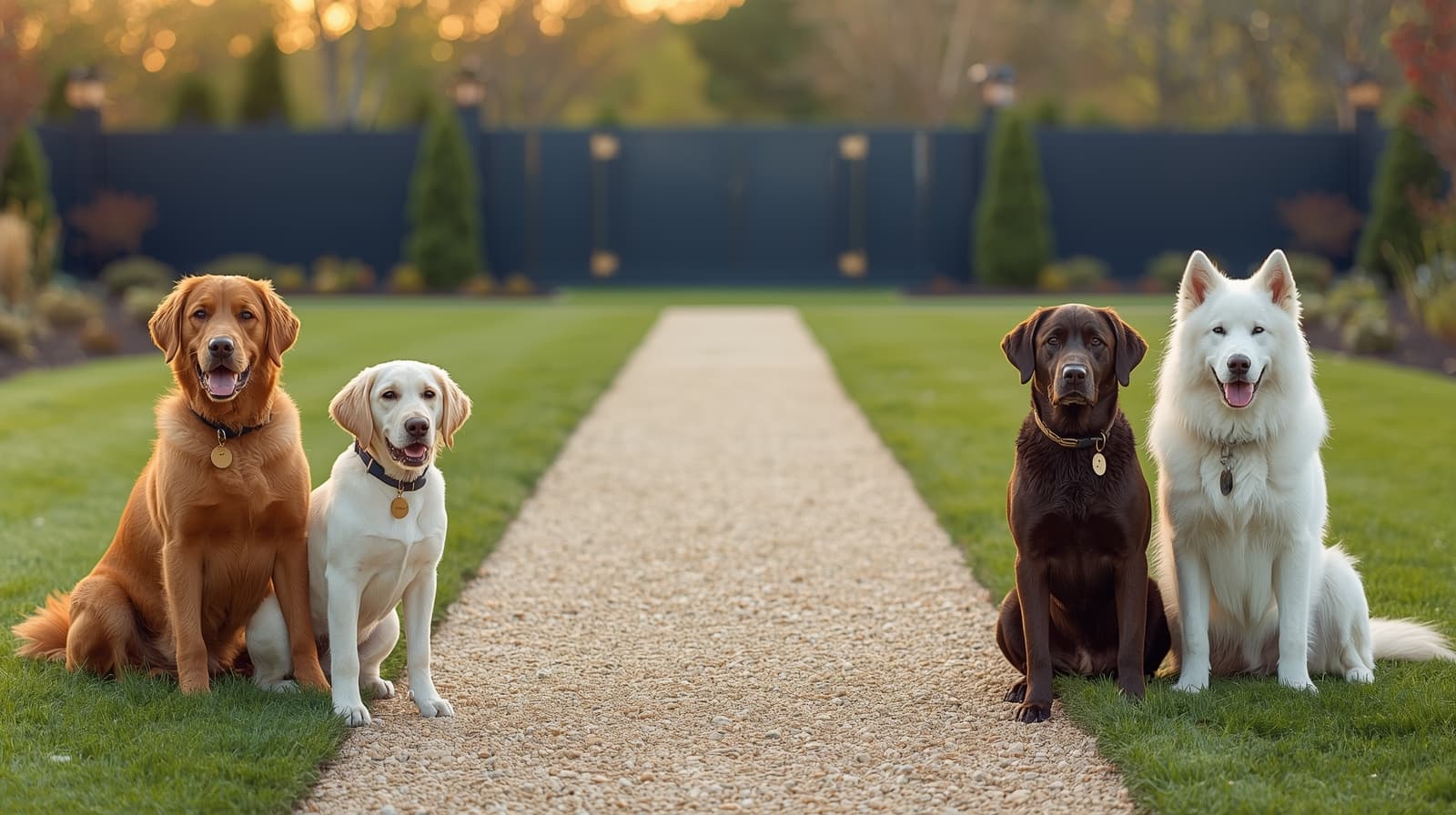 Dogs playing at Aldenham Doggy Day Care